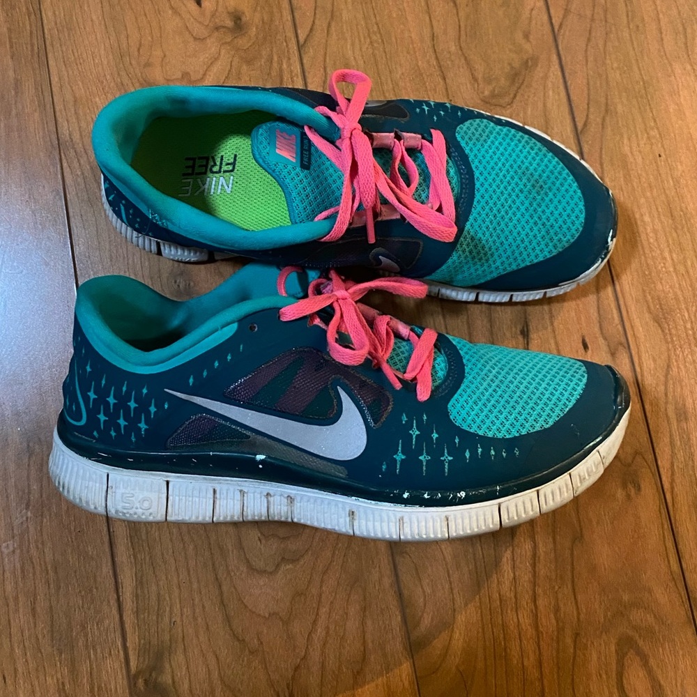 Nike Free Run trainers size 7